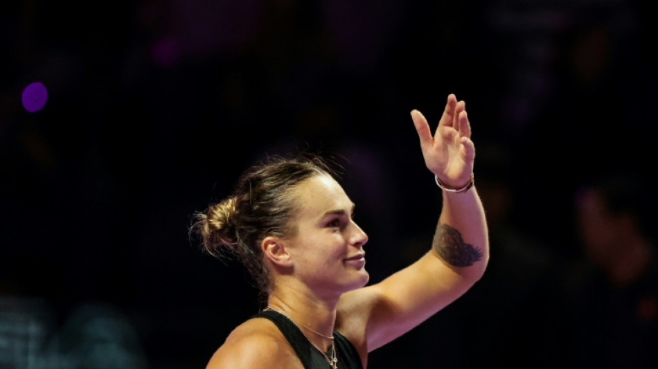 Masters WTA: Sabalenka soigne son entr&eacute;e en battant Zheng en deux sets