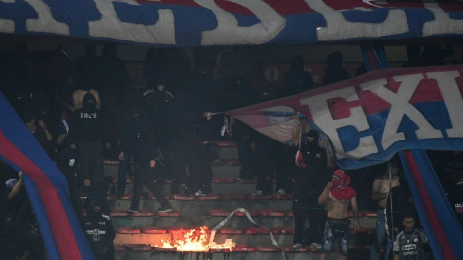  Copa Libertadores match in Colombia abandoned after crowd trouble 
