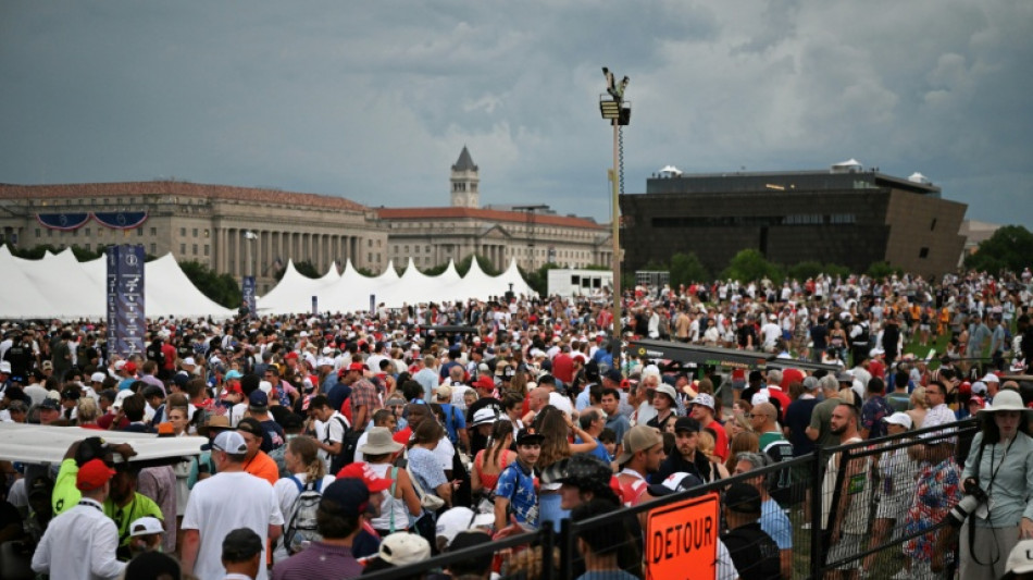  Severe weather disrupts Trump's America 250 celebration 