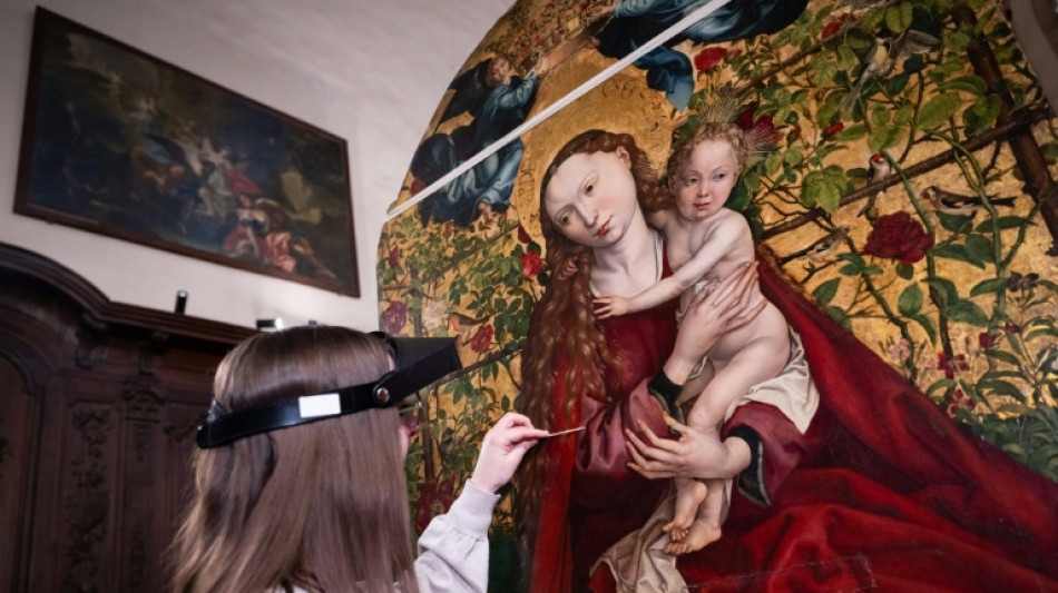  A Colmar, un nouvel &eacute;clat pour "La Vierge au buisson de roses" avant le Louvre 