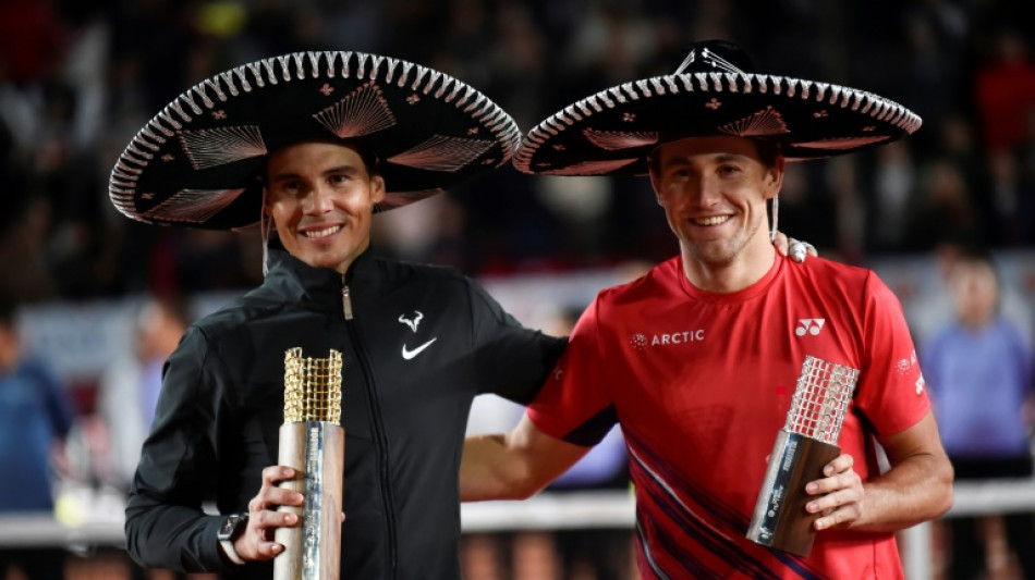 Rafa Nadal venci&oacute; a Casper Ruud en el cap&iacute;tulo final de "La Revancha"
