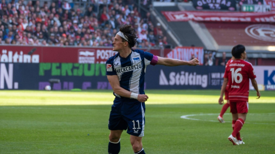  Auch dank Doppelpacker Reese: Hertha BSC siegt in D&uuml;sseldorf 