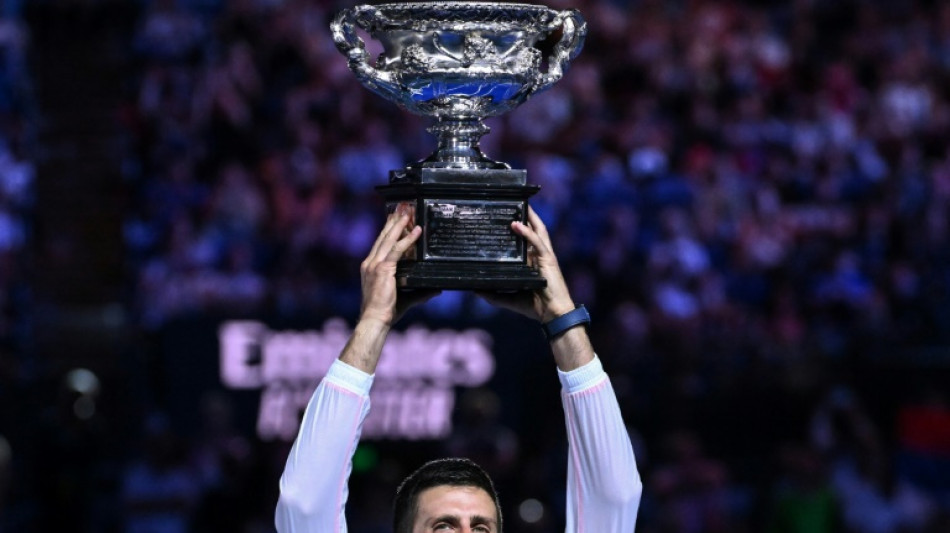 Djokovic, rey de Melbourne, iguala los 22 Grand Slams de Nadal