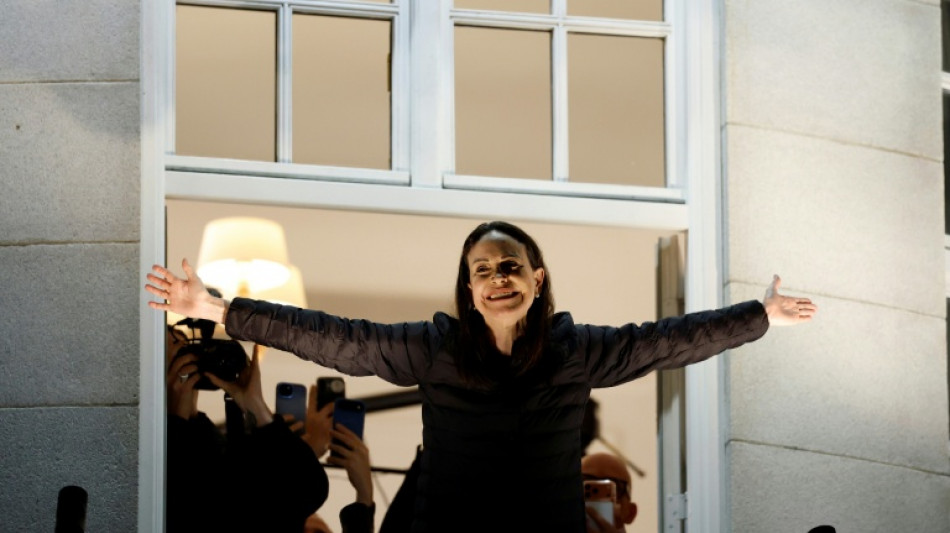  María Corina Machado reaparece em Oslo após ser premiada com Nobel da Paz 