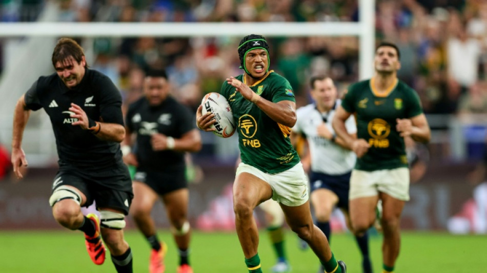  Rugby: l'Afrique du Sud met les All Blacks &agrave; ses pieds 