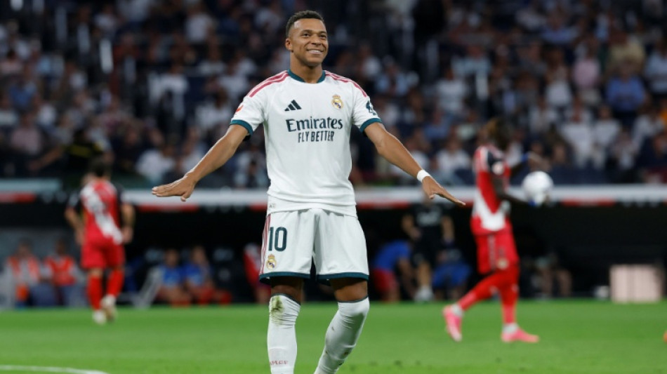  Mbappe at the double as Real Madrid sink Rayo 