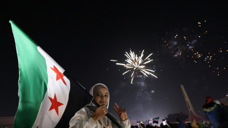 A Damas lib&eacute;r&eacute;e du pouvoir des Assad, 2025 sous le signe de "l'espoir"
