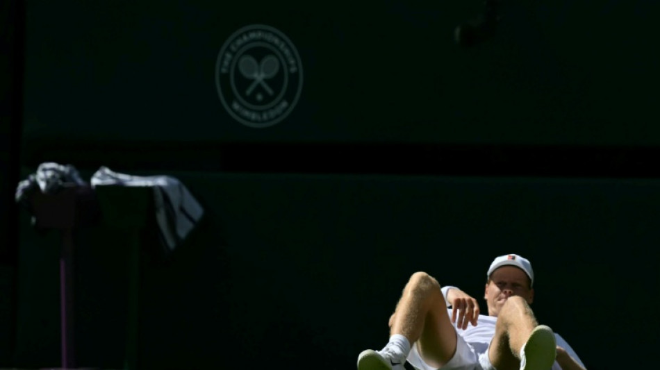  Bloodied but unbowed: Sinner avoids shock exit at start of Wimbledon title defence 